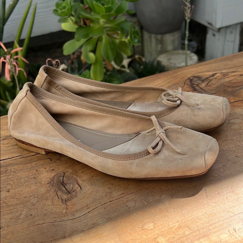 La differenza Tan Ballet Flats